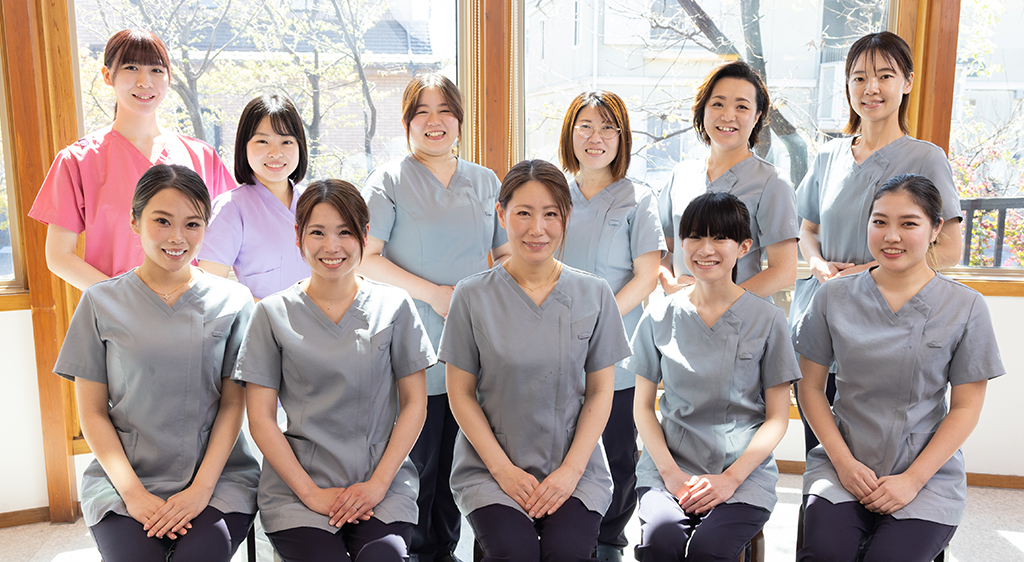 歯科助手集合写真