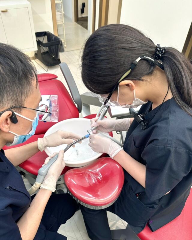 @masedental 🦷

こんにちは！間瀬デンタルクリニックです🦷✨

この秋、新しい研修医の先生が当院にいらっしゃいました！

当院は、東京科学大学歯学部附属病院の研修型協力施設として
臨床研修プログラムの受け入れを行っています🏥📚

受け入れは、
・4月からの半年間
・10月からの半年間
それぞれ別の研修医の先生をお迎えしています🌸

＼ 研修の流れを少しご紹介 ／
▶ 簡単な処置を行う前に、診療時間内に基本技術のオリジナル学習動画を視聴
▶ 幅広い分野の研修を、先輩ドクターが付きっきりでサポート

知識と技術を時間をかけて身につけていきます🦷

今回は、新しい先生の研修風景をお届け📸✨

最初は覚えることが多くて大変ですが、その分、毎日成長中です🌱

これからの活躍が楽しみです！
あたたかく見守っていただけたら嬉しいです🍀

＊＊＊

【医療法人社団幸陽会 間瀬デンタルクリニック】

〒293-0001 千葉県富津市大堀2-16-10
TEL 0439-87-8211
受付時間 8:30-17:30

＊＊＊

#間瀬デンタルクリニック #臨床研修施設 #歯科医師 #研修医 #東京科学大学歯学部